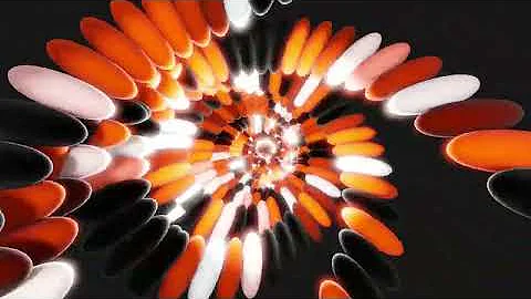 Vivid Abstract Spiral Pattern Animation – 10 Hours Hypnotic Visual Loop in 4K