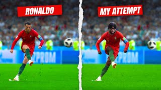 Impossible World Cup Goals Recreated