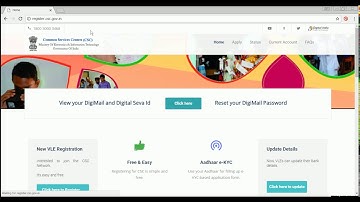 CSCNew VLE Registration. Registering for CSC is simple and free.