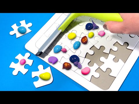Squeegee Painting on