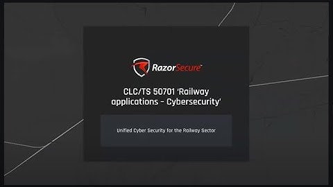RazorSecure - Introduction to CLC/TS 50701 (Webinar)