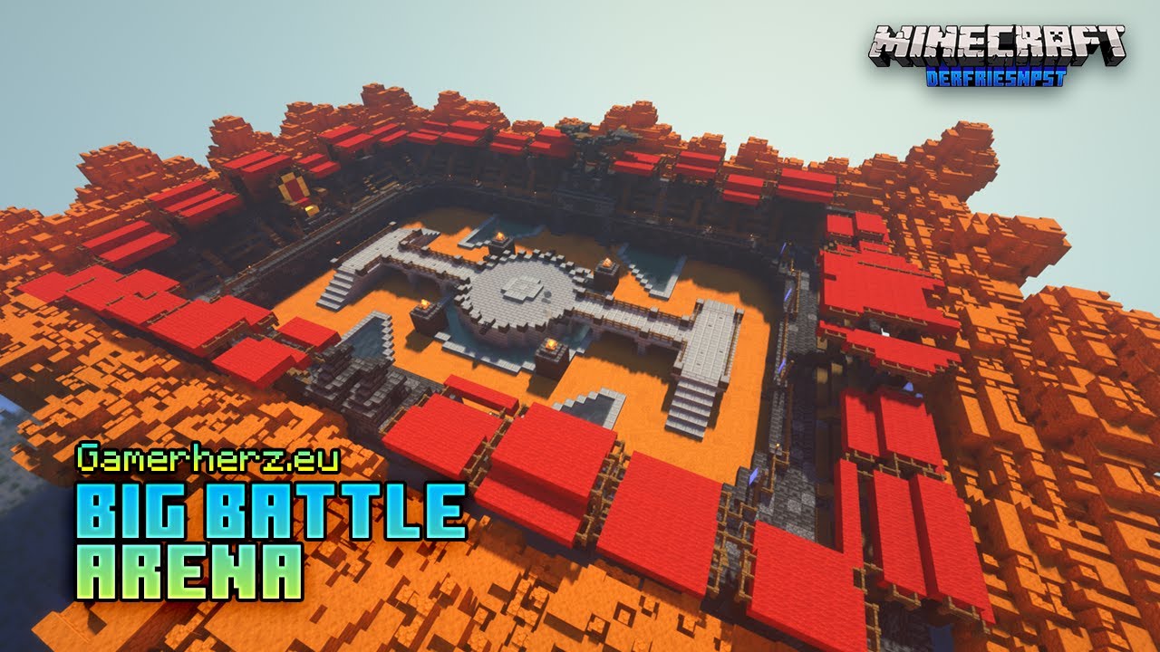 Minecraft - Big Battle Arena - YouTube