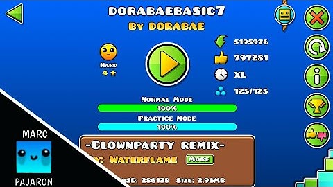 Geometry Dash: Dorabae Basic 7 by Dorabae | Marasukie