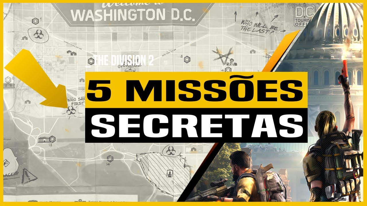 The Division 2 | Como acessar as 5 Missões SECRETAS!