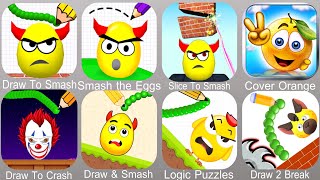 Draw To Smash,Draw 2 Break,Draw & Smash,Draw To Crash,Logic Puzzles,Smash the Eggs,Slice To Smash screenshot 4