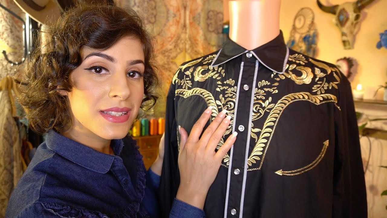 ASMR Western Cowboy Cowgirl Suit Fitting 🧵 Full Body Styling | Measuring & Tailoring | Fabric Sound
