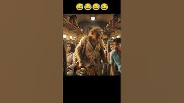 Monkey video 😂 #Monkeyvlog #Aimonkeyvlog #Ai #Shorts #Trending #Monkeyvlogger #minimonkey
