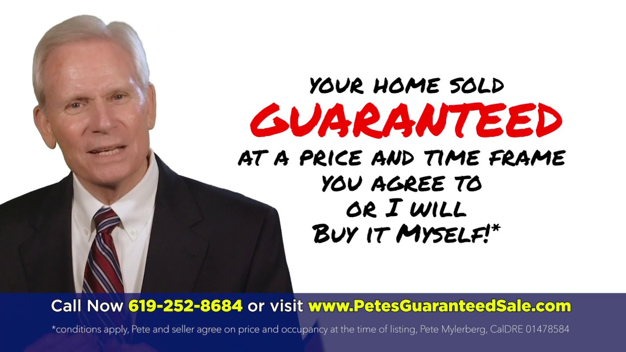 Your Home Sold GUARANTEED or I'll Buy It! - YouTube
