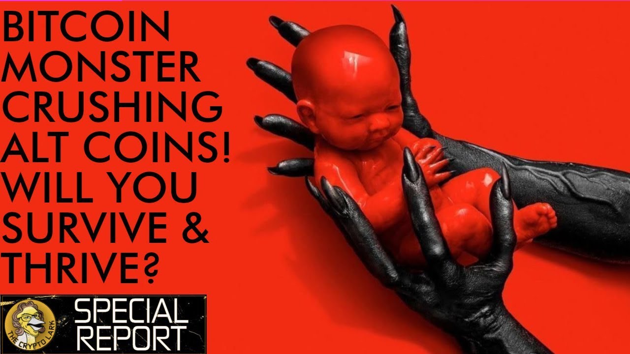 Bitcoin Monster Crushing Crypto Alt Coins! Will You Survive & Thrive?