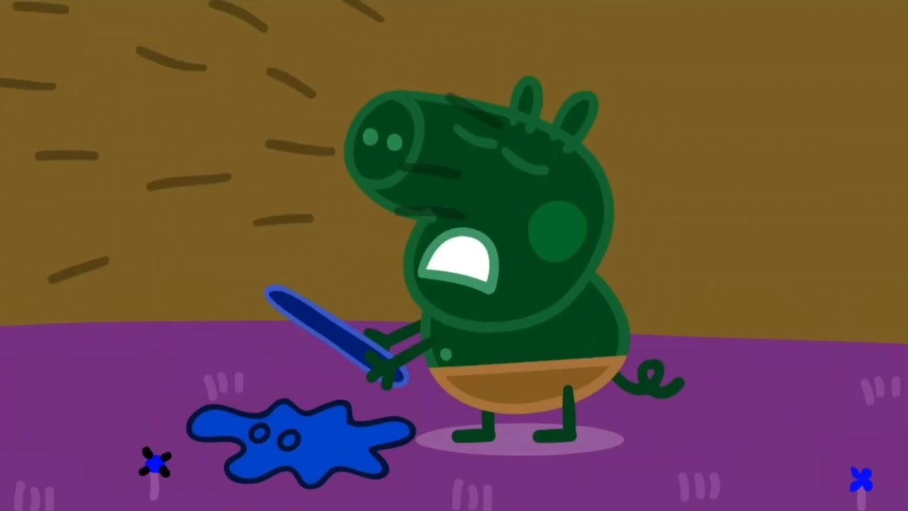 Don't cry George! Her ice cream fall down (effects compilation sponsored by Preview 2 effects)