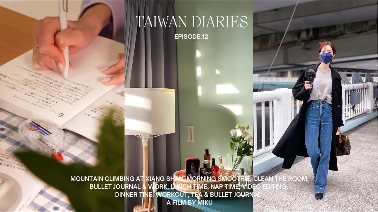 Vlog My Productive Day Starts At 5 30 In The Morning I Taiwan Diaries 12 Youtube