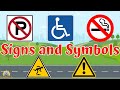 Signs and symbols  traffic signs
