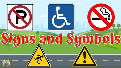 Signs and Symbols | Traffic Signs