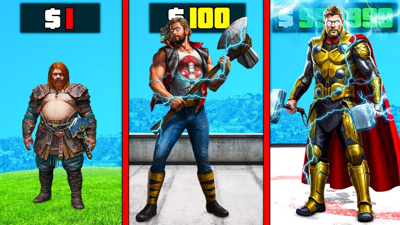 $1 THOR to $1,000,000,000 in GTA 5