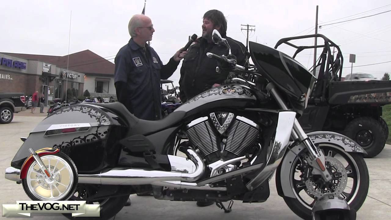 Victory Cross Country Rider Review - Pulling A Motorcycle Trailer - J & M CB Intercom Review