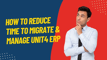 Agresso Tool | GCON4 MFL significantly reduces time to upload/update data to Unit4 ERP