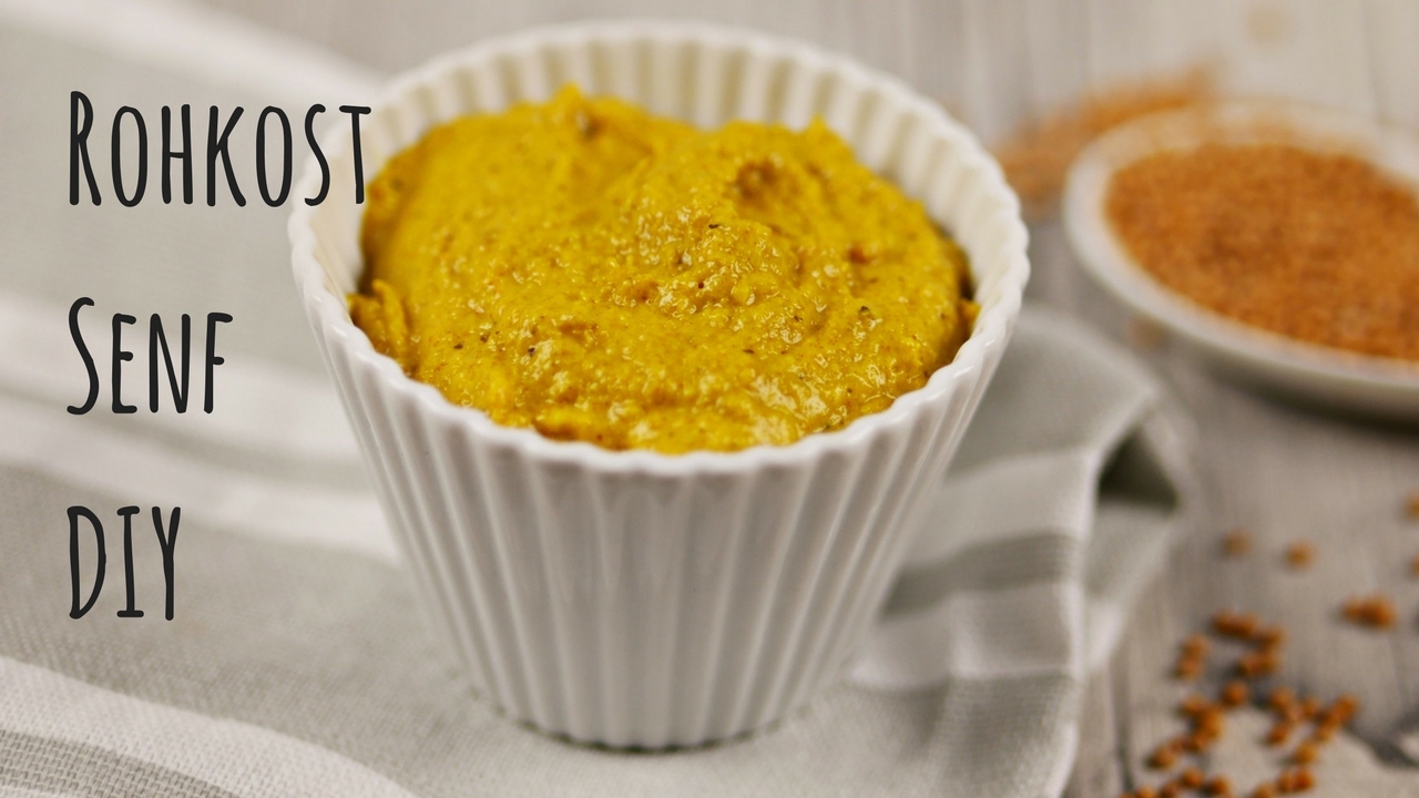 Rohkost Senf DIY +++ ZUCKERFREI +++ Optimum G2.1