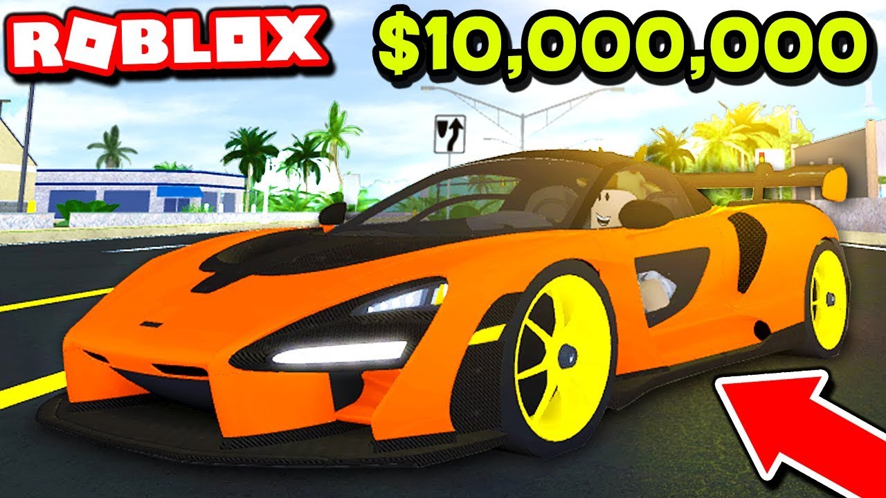 BUYING A $10,000,000 SUPERCAR IN ROBLOX! (ROBLOX CAR SIMULATOR) - YouTube