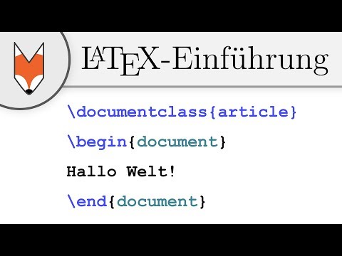 Video: Was ist ein LaTeX-Compiler?