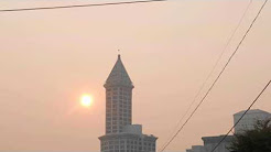 Dangerous Levels of Smoke Over Seattle | B.C. Canada Fires