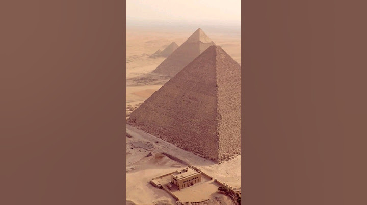 On a découvert un secret sur les pyramides