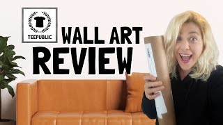 TeePublic Print on Demand Wall Art Review