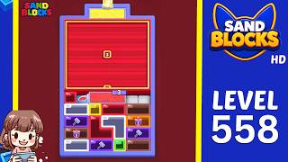 Sand Blocks Level 558 Solution Walkthrough
