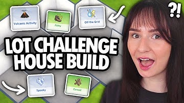 Every room is a different LOT CHALLENGE in The Sims 4