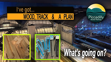 Ive got wood, track & a plan. EXTENSION PROJECT 2020/1 - planning part 1