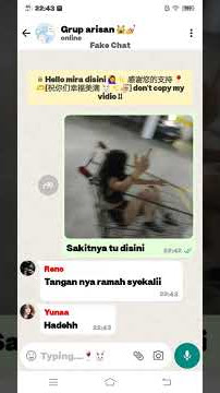 sakitnya tuh disini 😱 #bissmillahrame #pov #chatstory #masukberanda #fakechat #rameindong #soft