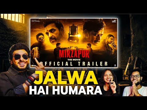 MIRZAPUR THE MOVIE OFFICIAL HINDI TRAILER REACTION | ALI FAZAL | PANKAJ TRIPATHI | DIVYENNDU