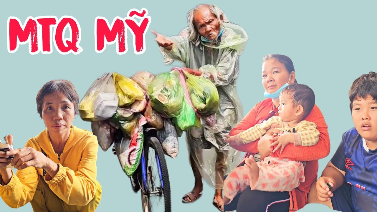 CÁC CỤ GIÀ NEO ĐƠN NGƯỜI KHÓ KHĂN NHẬN QUÀ TẾT CỦA MTQ MỸ 