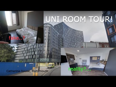 CATHERINE HOUSE PORTSMOUTH ROOM TOUR! (Block B)