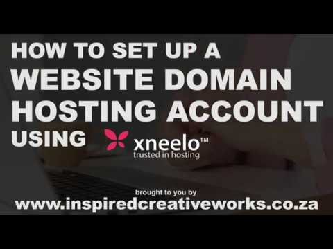 How to setup domain hosting for your new website using Xneelo