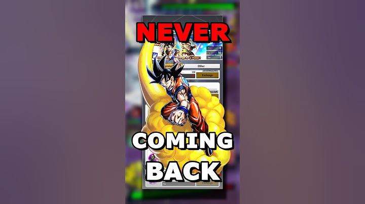 BRO IS NEVER COMING BACK😭!! #dragonballlegends #dbl #dblegends #shorts