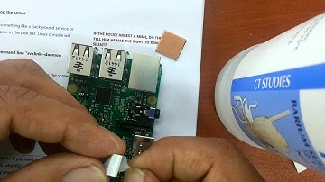 Raspberry pi 2 model b -fixing heatsink