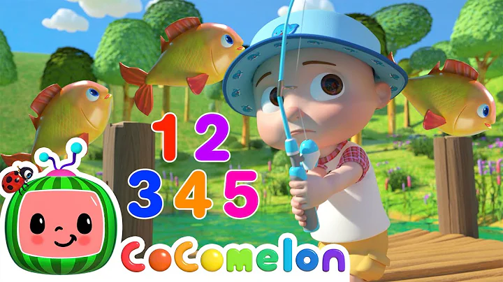 12345 Once I Caught A Fish Alive! | CoComelon Animal Time | Animal Nursery Rhymes