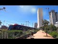 Casablanca anfa finance city walking tour  morocco 4k