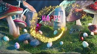 HAPPY EASTER ✨| EASTER 3D ANIMATION | EASTER WISHES CARD | #happyeaster2025 #easterstatus #2025