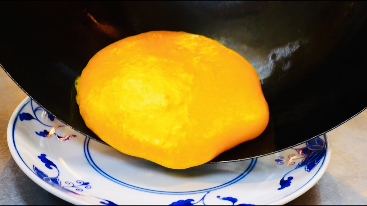 [幻の三不粘] 宮廷料理 三不粘（サンプーチャン）ができるまで（富里市　エムズスタイル）　Mysterious Chinese egg dish