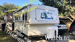 Hi Lo Travel Trailer Restoration