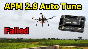 APM 2.8 Auto Tune with S500 Drone Kit
