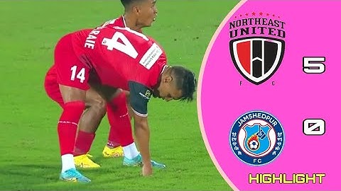 NORTHEAST UNITED FC 5-0 JAMSHEDPUR FC # HIGHLIGHT || ISL2024-25 #