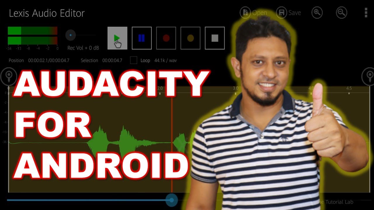 Best Android Audio Editor Tutorial (FREE) YouTube
