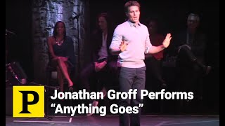 Jonathan Groff Channels His Inner Sutton Foster to Perform 'Anything Goes'