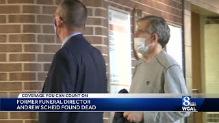 Former funeral director found dead