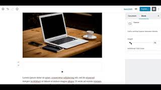Spacer Block - GutenKit - Gutenberg Addon