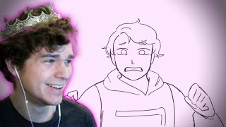 Eret Reacts to &quot;Dre SMP&quot; Animatic by SADist!