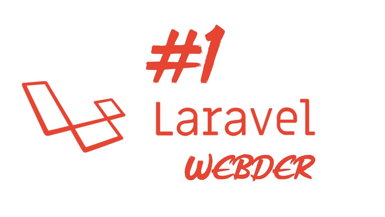 laravel เริ่มต้น  New 2022  PHP Laravel Framework#1 เริ่มต้นติดตั้ง Laravel Framework[WEBDER]