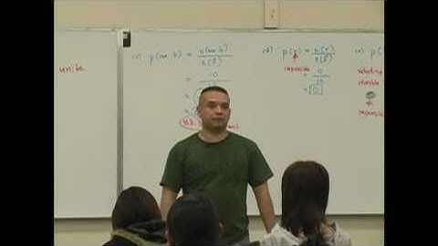 Daniel Judge- Statistics Lecture 6 (part 3)